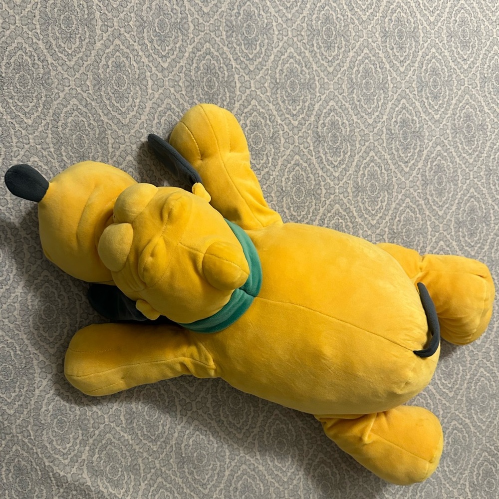 Disney Plush Yellow and Black Pluto Toy - Picture 10 of 14